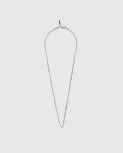 Hatton Labs Chaine Corde Argent | Bijoux