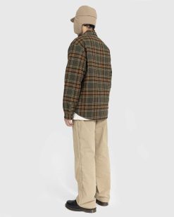 Carhartt WIP Veste Chemise A Carreaux Wiles Jaune | Chemises