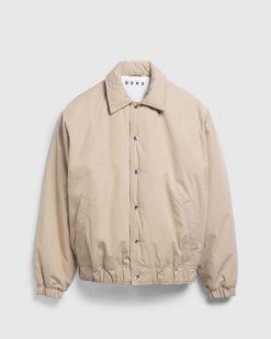 Highsnobiety HS05 Bomber Isole A Passepoil Inverse Beige | Vetements D'Exterieur