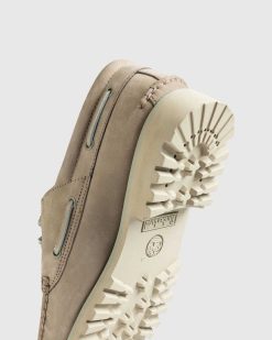 Timberland Chaussure Bateau Authentique Taupe Clair | Chaussures