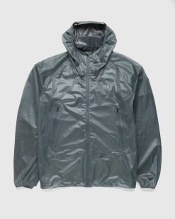 Snow Peak Veste De Pluie Legere Pliable Balsam Green | Vetements D'Exterieur