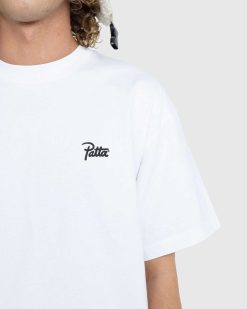 Patta T-Shirt Delave Reflect And Manifest Blanc | T-Shirts