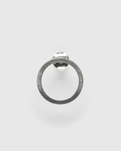 Maison Margiela Boucle D'Oreille Creole Argent | Bijoux