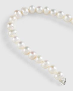 Hatton Labs Bracelet Perle Classique Blanc | Bijoux