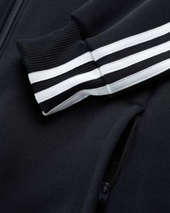 Y-3 Haut De Survetement A 3 Bandes Noir/Blanc | Vetements D'Exterieur