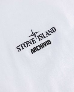 Stone Island T-Shirt Archivio Blanc | T-Shirts