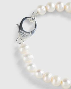 Hatton Labs Bracelet Perle Classique Blanc | Bijoux