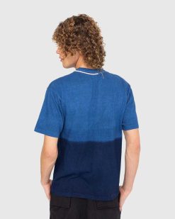 Human Made T-Shirt Teint Indigo Ningen-Sei #2 Bleu | T-Shirts