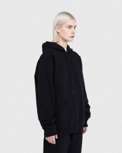 Highsnobiety Sweat A Capuche En Polaire Epaisse Noir | Sueurs