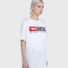 Diesel T-Shirt Denim Division Blanc | T-Shirts