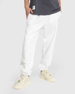 BAPE Pantalon De Survetement Fortement Delave Ivoire | Pantalon