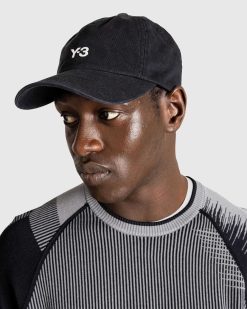 Y-3 Casquette Papa Noir Noir | Chapeaux