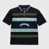 Ahluwalia Polo A Manches Courtes Buke Noir | T-Shirts