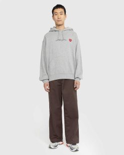 Carhartt WIP Sweat Capuche Coeur Gris Chine | Sueurs