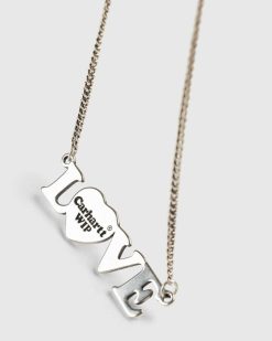 Carhartt WIP Pendentif Amour Blanc | Bijoux