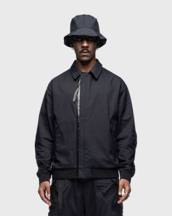 ACRONYM Veste J111Ts-Ch Micro Twill Tec Sys Noir | Vetements D'Exterieur