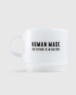 Human Made Tasse En Verre Blanc | Maison