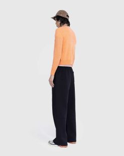 Acne Studios Pantalon De Survetement En Coton Noir | Pantalon