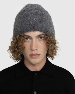 Séfr Bonnet Fuzzy Alpaga Charbon | Accessoires D'Hiver