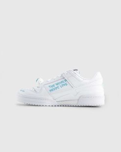 Adidas Andre Saraiva Forum Low Cl Blanc/Bleu | Baskets