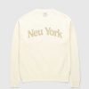 Highsnobiety Neu York Crewneck Coquille D'Oeuf | Sueurs