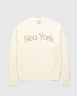 Highsnobiety Neu York Crewneck Coquille D'Oeuf | Sueurs