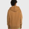 Highsnobiety Sweat A Capuche En Polaire Zippe A Coutures Contrastees Marron | Sueurs