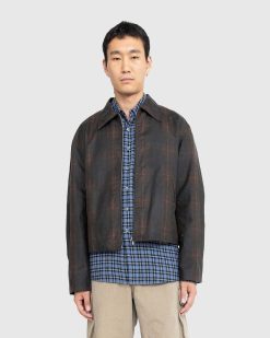 Our Legacy Mini-Veste Hunterbrown Tartan | Vetements D'Exterieur