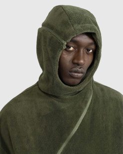 Post Archive Faction (PAF) 5.1 Sweat A Capuche Center Vert Olive | Sueurs