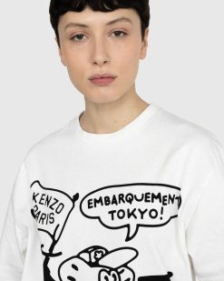 Kenzo T-Shirt Graphique Blanc | T-Shirts