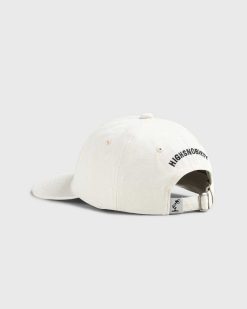 Highsnobiety Casquette Logo Blanc Casse | Chapeaux