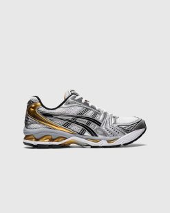 asics Gel-Kayano 14 Blanc/Or Pur | Baskets