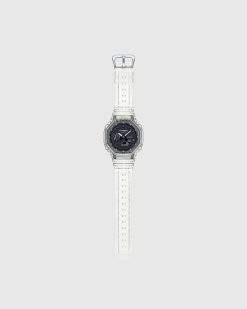 Casio G-Shock Ga-2100Ske-7Aer Blanc Transparent | Montres