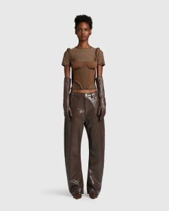 Entire Studios Pantalon Marron | Pantalon