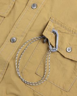 And Wander Chemise Cordura Typewriter Ls Beige | Chemises