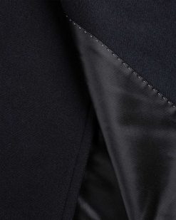 Dries van Noten Manteau Corbeau Noir | Vetements D'Exterieur