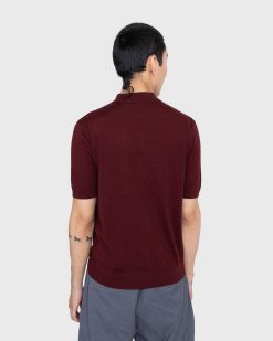 Dries van Noten Murice Tricot Rouge | T-Shirts