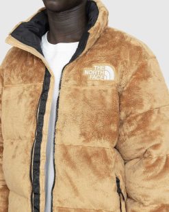 The North Face Veste Versa Velour Nuptse Beurre D'Amande | Vetements D'Exterieur