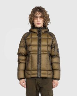 C.P. Company Doudoune A Capuche Dd Shell Butternut | Vetements D'Exterieur