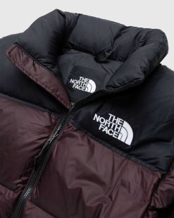 The North Face Veste Retro Nuptse 1996, Marron Charbon/Noir Tnf | Vetements D'Exterieur