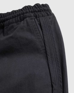 Highsnobiety HS05 Pantalon Elastique Brosse A Passepoil Inverse Noir | Pantalon