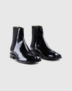 Maison Margiela Bottine Tabi En Cuir | Bottes