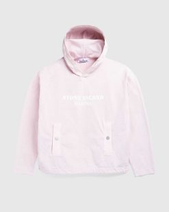 Stone Island Sweat A Capuche Marina Rose | Tricots