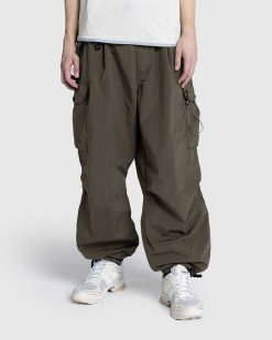 And Wander Pantalon Cargo Oversize Kaki | Pantalon