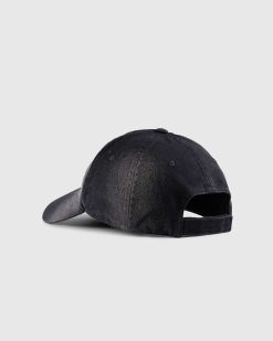 Marni Casquette Logo A Six Panneaux Noir | Chapeaux