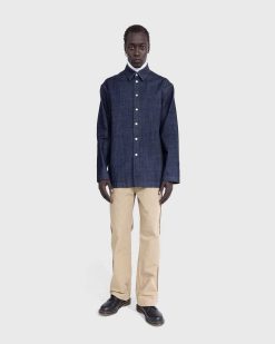 Jil Sander Aimant De Chemise En Denim Biologique | Chemises