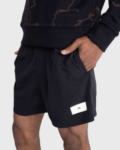 Y-3 Short De Bain Noir | Maillots De Bain