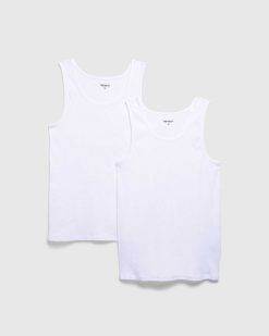 Carhartt WIP A-Shirt Deux-Pack Blanc | T-Shirts