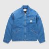 Carhartt WIP Veste Og Detroit Bleu/Stone Washed | Vetements D'Exterieur