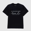 Martine Rose T-Shirt Classique S/S Noir | T-Shirts